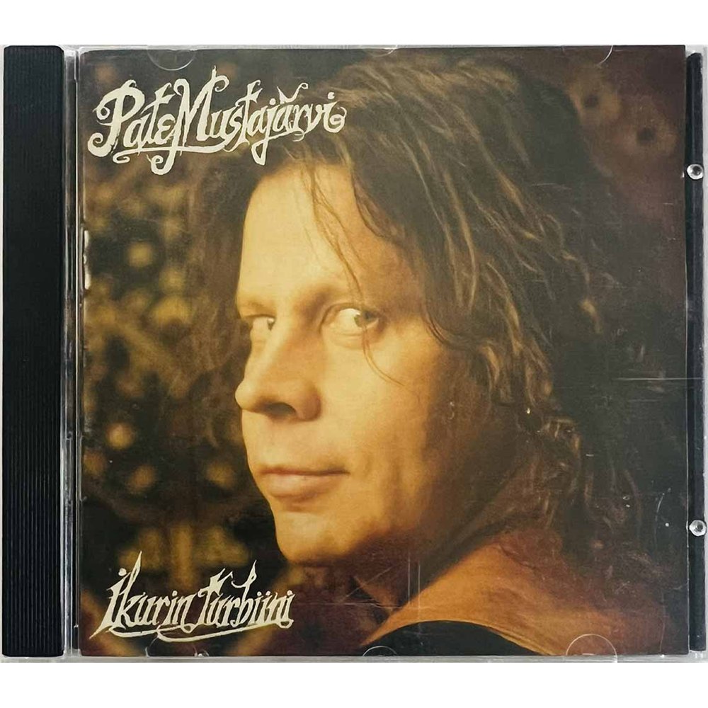 Mustajärvi Pate Käytetty CD Ikurin Turbiini  kansi EX levy VG+ Käytetty CD