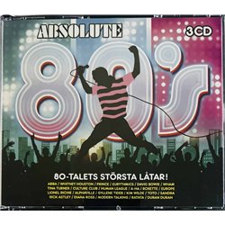 Alphaville, Modern Talking, Toto, Opus Käytetty CD Absolute 80's 3CD  kansi EX levy EX Käytetty CD