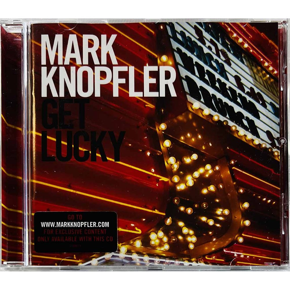 Knopfler Mark Käytetty CD Get lucky  kansi EX levy EX Käytetty CD