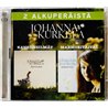 Kurkela Johanna Käytetty CD Kauriinsilmät + Marmoritaivas 2CD  kansi EX levy EX Käytetty CD