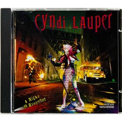Lauper Cyndi Käytetty CD A Night To Remember  kansi EX levy EX Käytetty CD