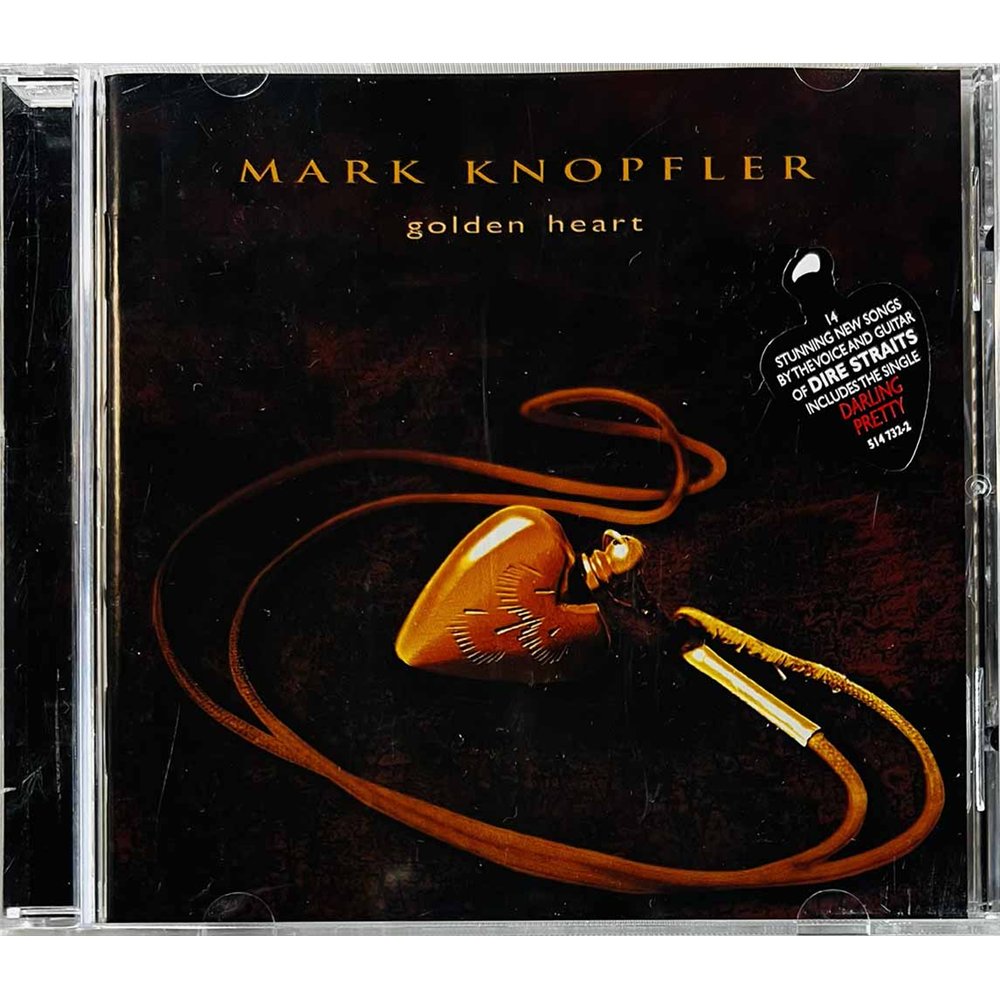 Knopfler Mark Käytetty CD Golden heart  kansi EX levy EX Käytetty CD