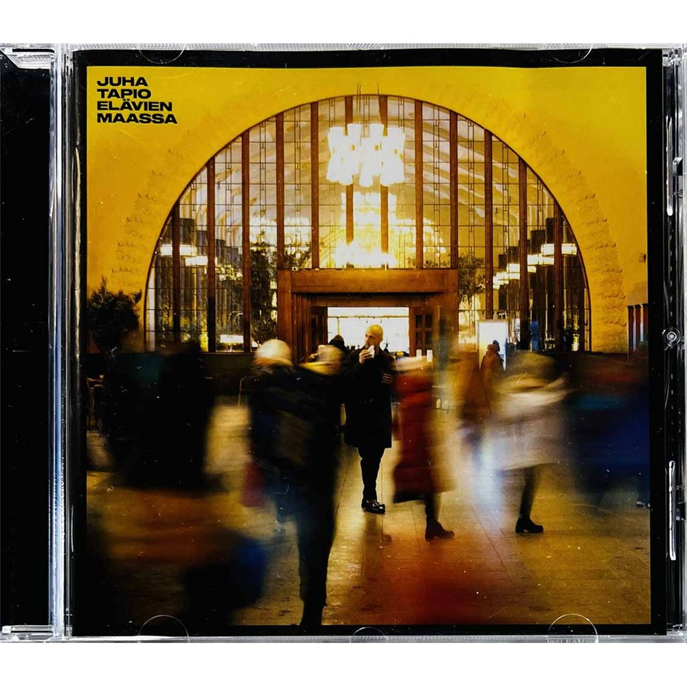 Juha Tapio Käytetty CD Elävien maassa  kansi EX levy EX Käytetty CD