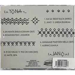 Yona Käytetty CD Jano  kansi EX levy EX Käytetty CD