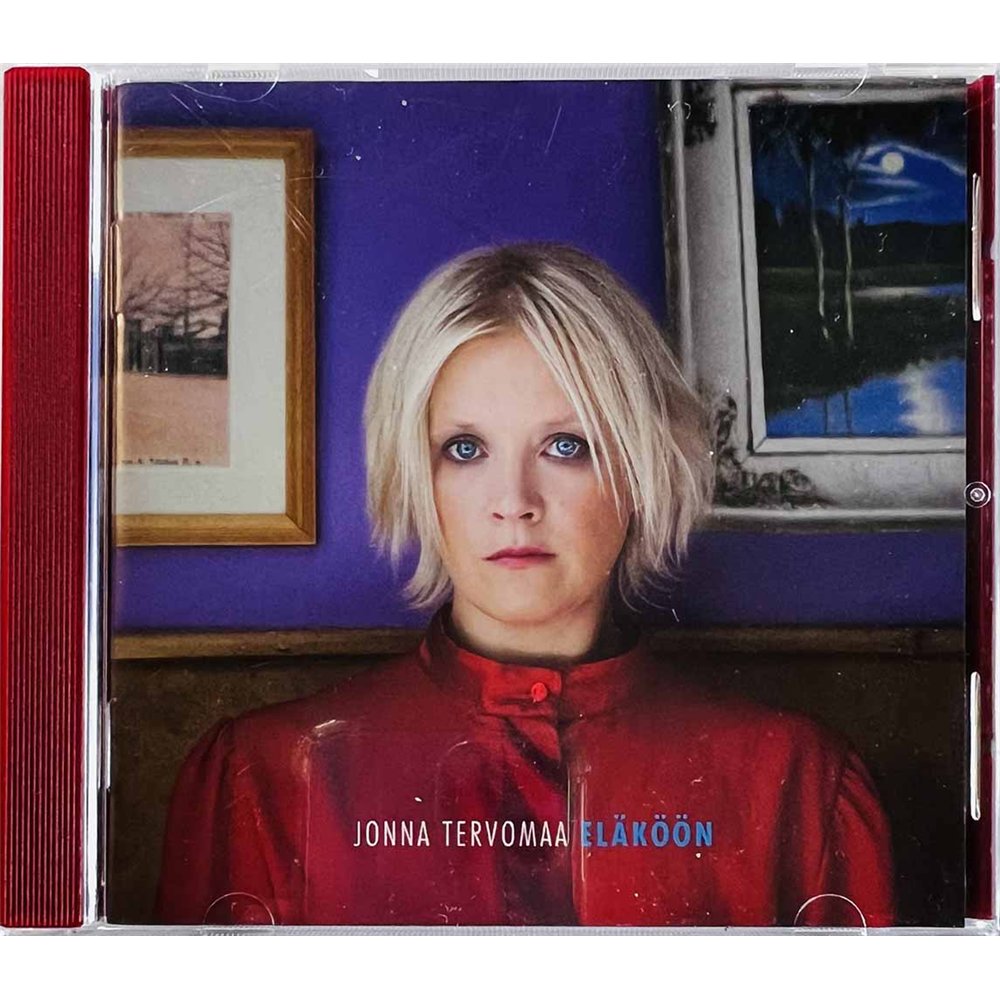 Tervomaa Jonna Käytetty CD Eläköön  kansi EX levy EX Käytetty CD