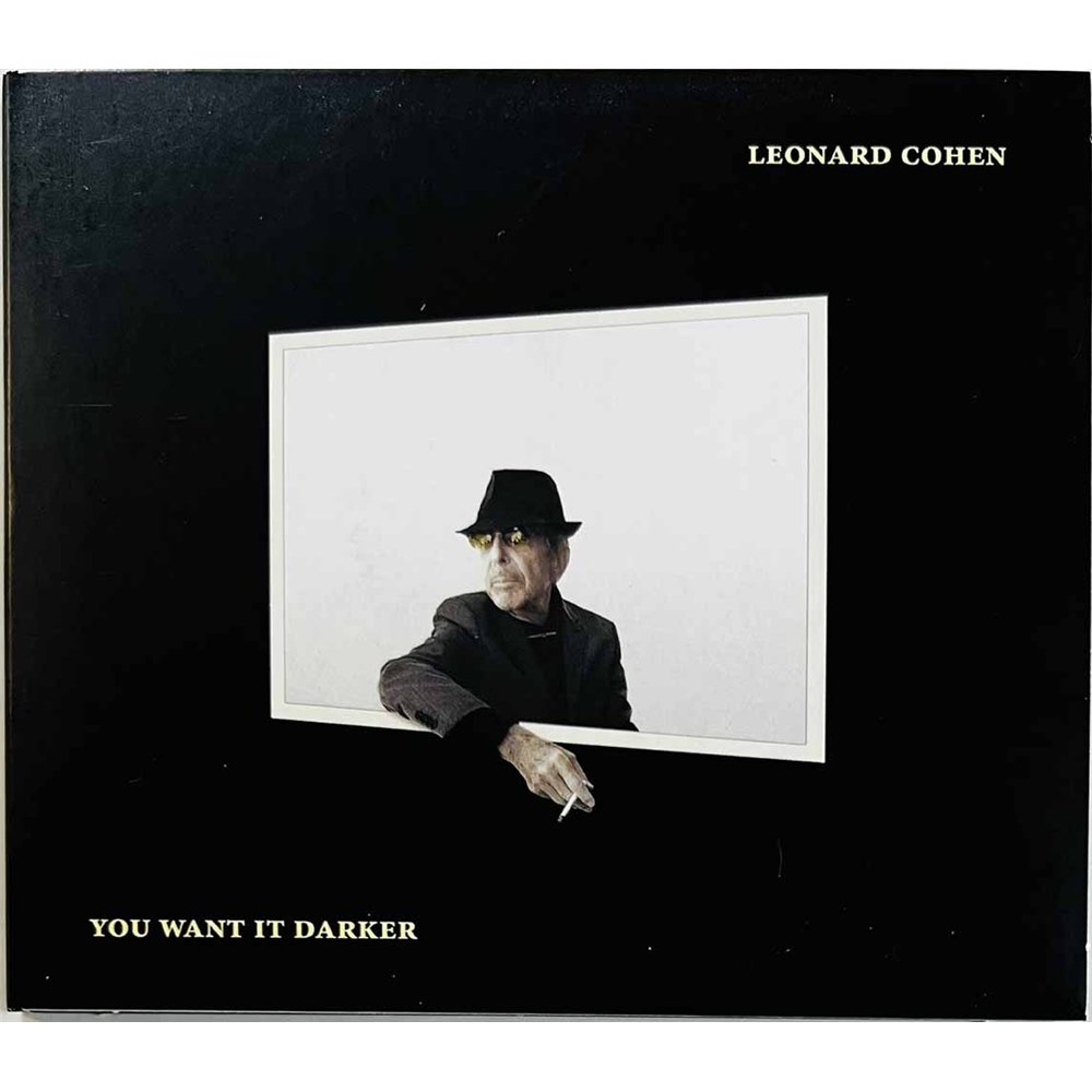 Cohen Leonard 2016 88985365072 You want it darker CD Begagnat