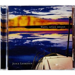 Leskinen Juice Käytetty CD Vaiti, Aivan Hiljaa  kansi EX- levy VG+ Käytetty CD