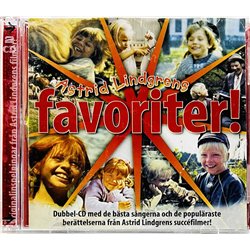Lindgren Astrid  Käytetty CD Astrid Lindgrens Favoriter! 2CD  kansi VG+ levy G Käytetty CD