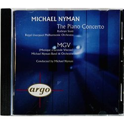 Michael Nyman and Orchestra Käytetty CD The Piano Concerto / MGV  kansi EX- levy EX Käytetty CD