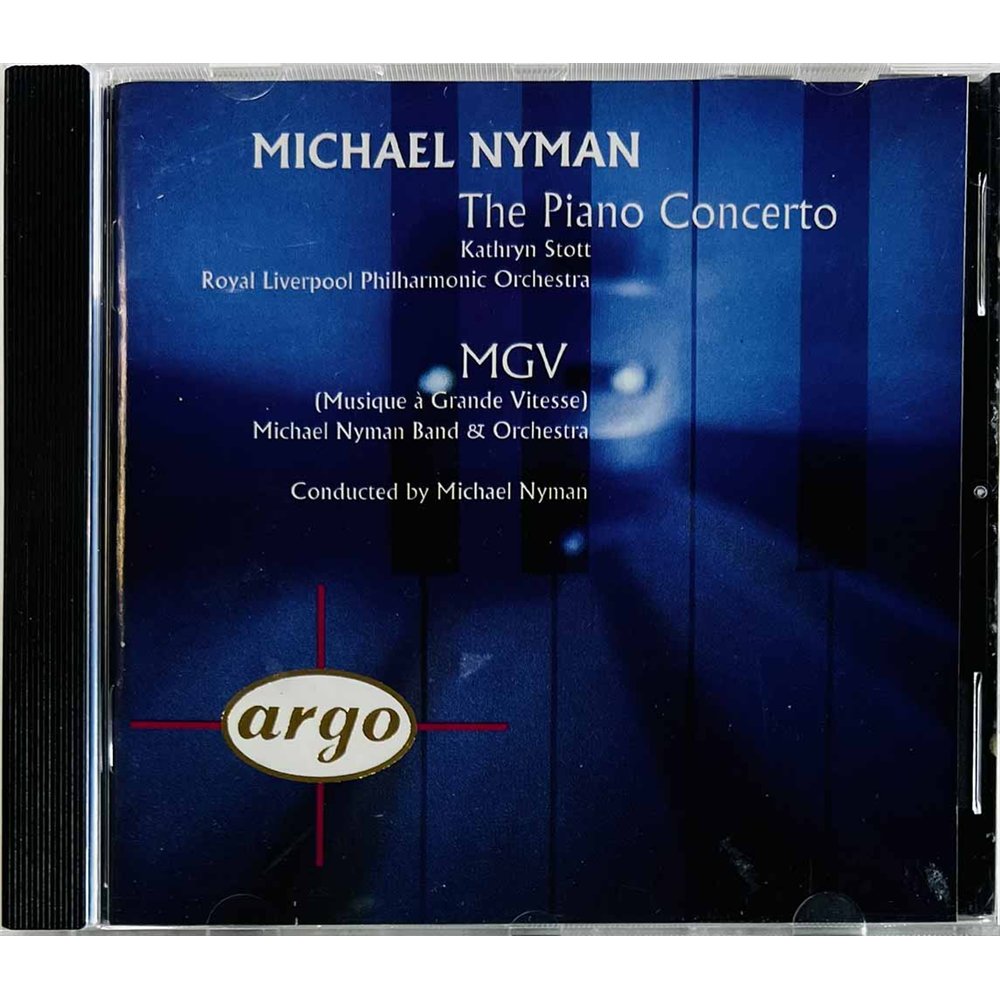 Michael Nyman and Orchestra Käytetty CD The Piano Concerto / MGV  kansi EX- levy EX Käytetty CD