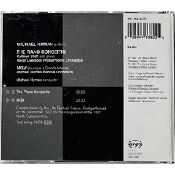 Michael Nyman and Orchestra Käytetty CD The Piano Concerto / MGV  kansi EX- levy EX Käytetty CD