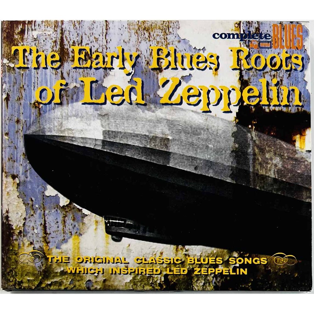 Bukka White, Josh White, Robert Johnson Käytetty CD The Early Blues Roots Of Led Zeppelin  kansi EX levy EX Käytetty CD
