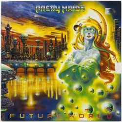 Pretty Maids LP Future world  kansi EX- levy VG+ Käytetty LP