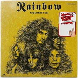 Rainbow LP Long live rock ‘n’ roll  kansi EX- levy EX Käytetty LP