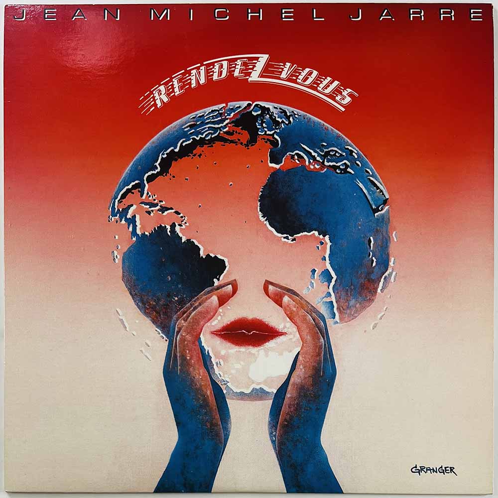 Jarre Jean-Michel LP Rendez-Vous  kansi EX levy EX Käytetty LP