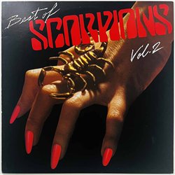Scorpions LP Best Of Scorpions Vol. 2  kansi EX- levy EX Käytetty LP