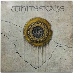 Whitesnake LP 1987  kansi EX levy EX Käytetty LP