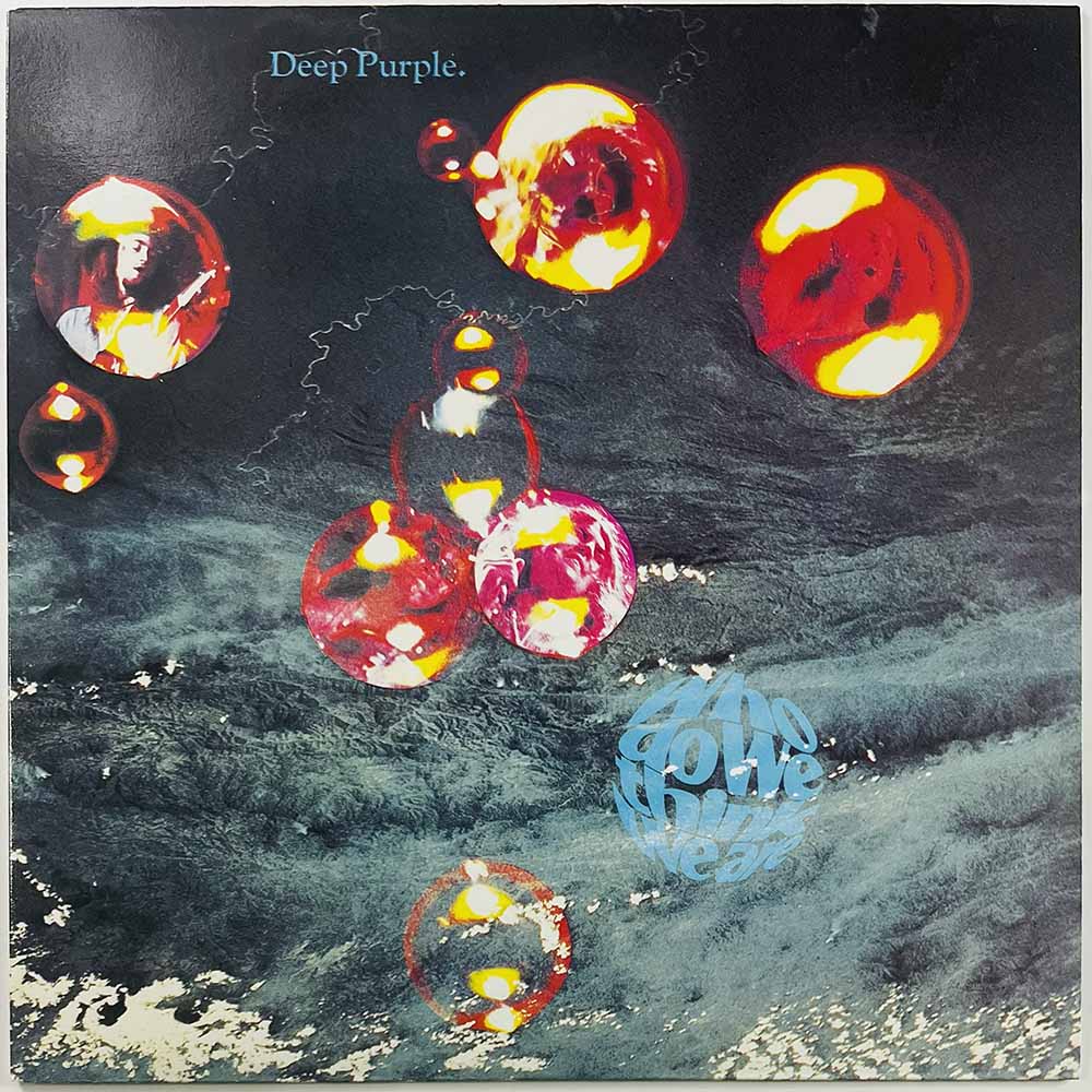 Deep Purple LP Who do we think we are  kansi EX- levy EX Käytetty LP