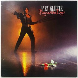 Glitter Gary LP Boys Will Be Boys  kansi VG+ levy EX Käytetty LP