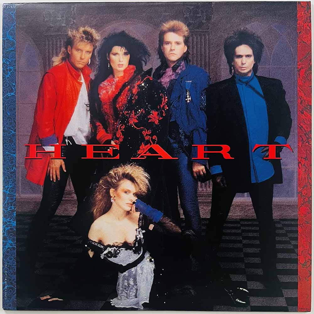 Heart LP Heart  kansi EX levy EX Käytetty LP