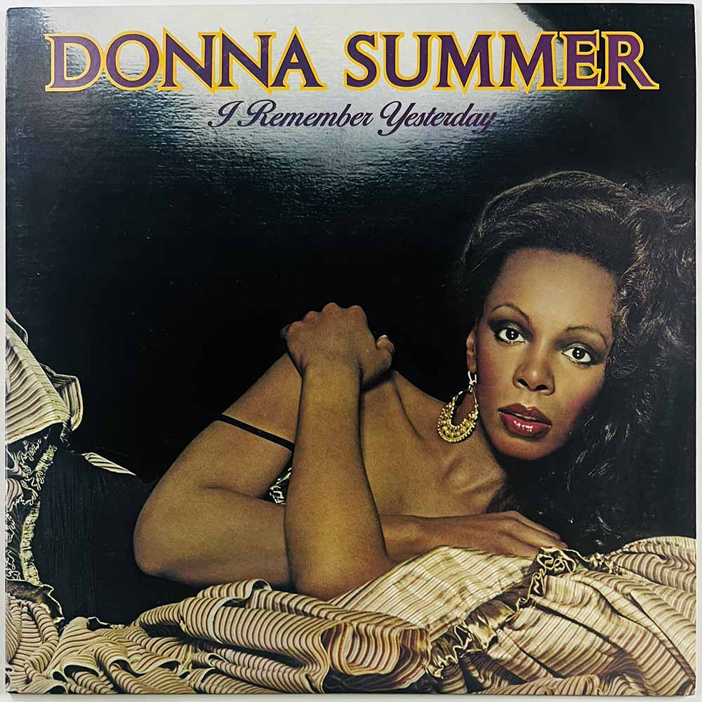Summer Donna LP I remember yesterday  kansi EX levy EX Käytetty LP