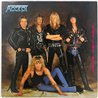 Accept LP Eat the heat  kansi EX- levy VG+ Käytetty LP