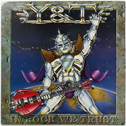 Y & T LP In rock we trust  kansi VG- levy EX- Käytetty LP