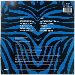 U.D.O. LP Animal House  kansi VG+ levy VG+ Käytetty LP