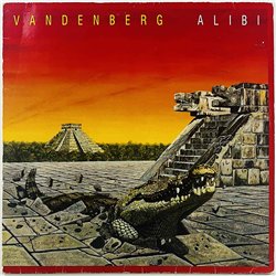 Vandenberg LP Alibi  kansi VG- levy EX- Käytetty LP