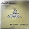 Bad Company LP Run with the pack  kansi VG+ levy EX- Käytetty LP