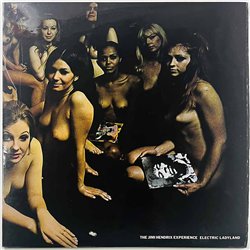 Jimi Hendrix Experience LP Electric Ladyland 2LP  kansi EX- levy EX- Käytetty LP