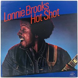 Brooks Lonnie LP Hot shot  kansi EX levy EX Käytetty LP