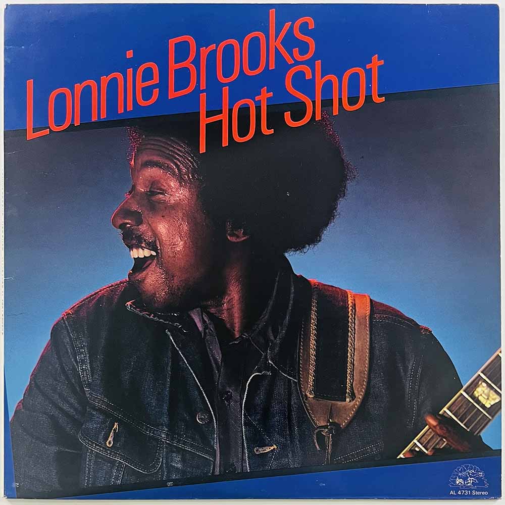 Brooks Lonnie LP Hot shot  kansi EX levy EX Käytetty LP