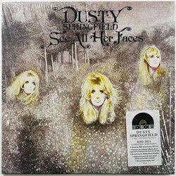 Springfield Dusty LP See All Her Faces 2LP  kansi EX levy VG+ Käytetty LP