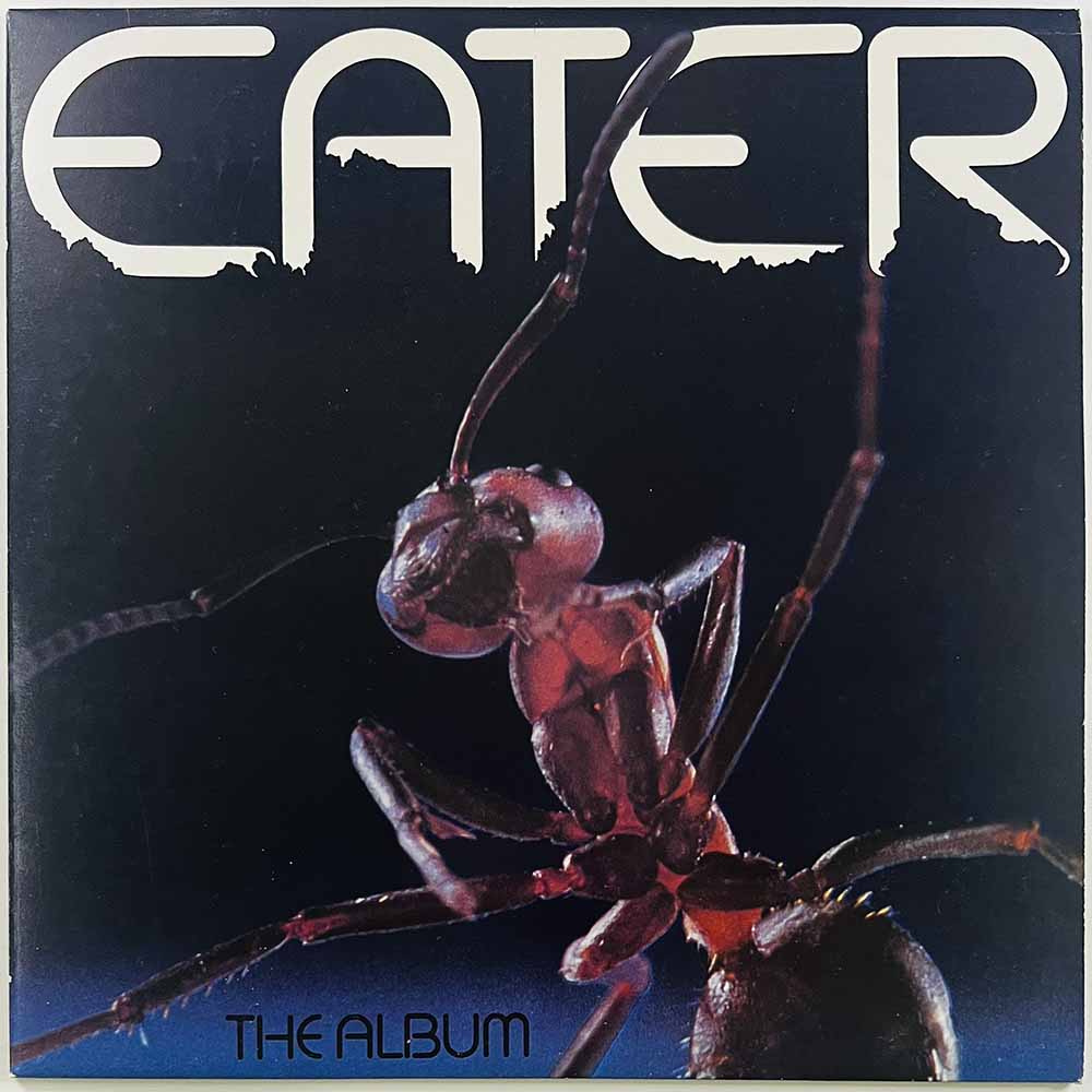 Eater LP The Album  kansi EX levy EX Käytetty LP