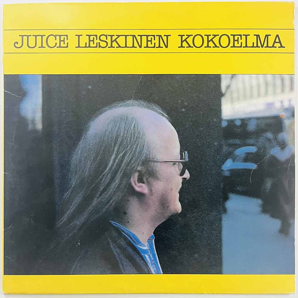 Leskinen Juice LP Kokoelma  kansi EX- levy EX Käytetty LP