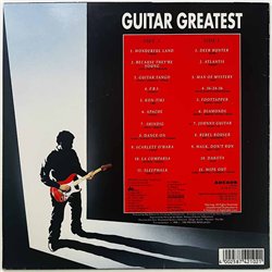 Hollestelle Hans LP Guitar Greatest  kansi EX levy EX Käytetty LP
