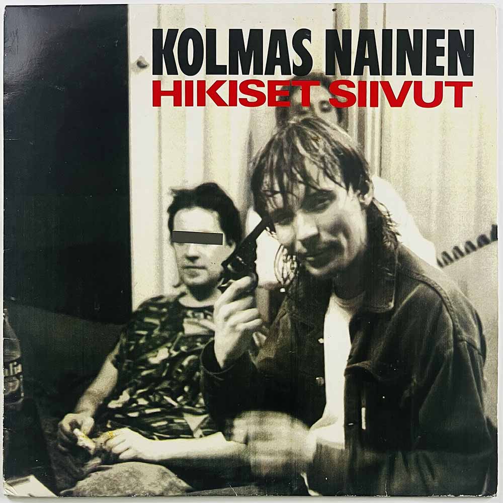 Kolmas Nainen LP Hikiset siivut  kansi VG+ levy VG+ Käytetty LP