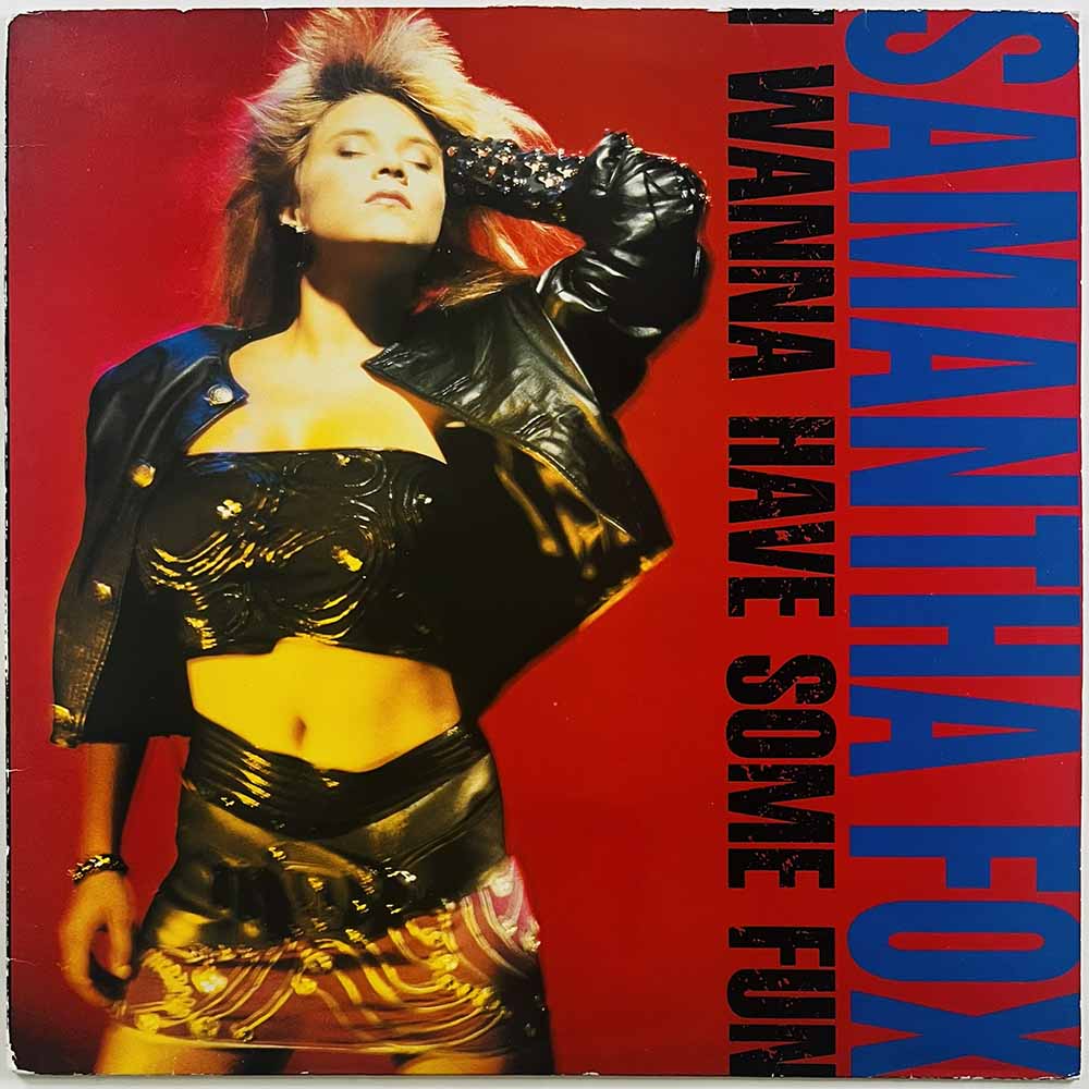 Fox Samantha LP I wanna have some fun  kansi VG- levy VG+ Käytetty LP