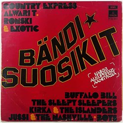 Alwari T, Ronski Gang, Sleepy Sleepers LP Bändisuosikit  kansi VG levy G+ Käytetty LP