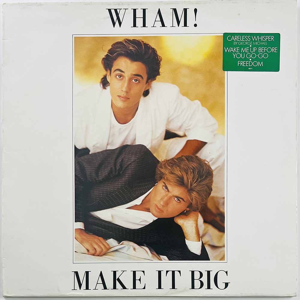 Wham! LP Make it big  kansi VG+ levy VG+ Käytetty LP