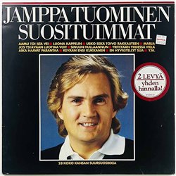 Tuominen Jamppa LP Suosituimmat 2LP  kansi VG+ levy VG+ Käytetty LP