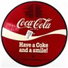 Coca-Cola kuva-LP LP Have a coke and a smile!  kansi Ei kuvakantta levy VG+ Käytetty LP