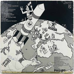 Ramones LP Rocket to Russia  kansi G levy G Käytetty LP