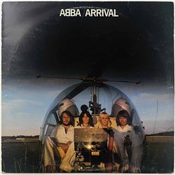 Abba LP Arrival  kansi VG levy EX- Käytetty LP