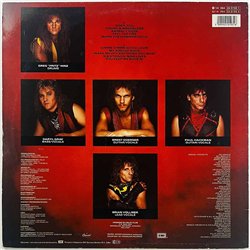 Helix LP Walkin' the razor's edge  kansi VG levy EX Käytetty LP
