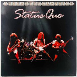 Status Quo LP 2 great pop classics / 12 gold bars vol. 1 & 2 2LP  kansi EX levy VG+ Käytetty LP