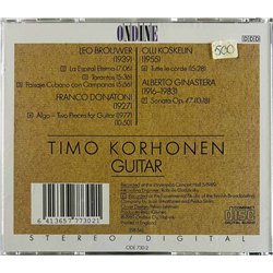 Korhonen Timo 1989 ODE 730-2 Guitar Guitar Guitar CD Begagnat