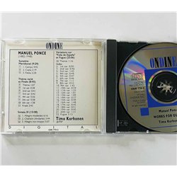 Korhonen Timo, Manuel Ponce 1991 ODE 770-2 Korhonen TimoWorks For Guitar CD Begagnat