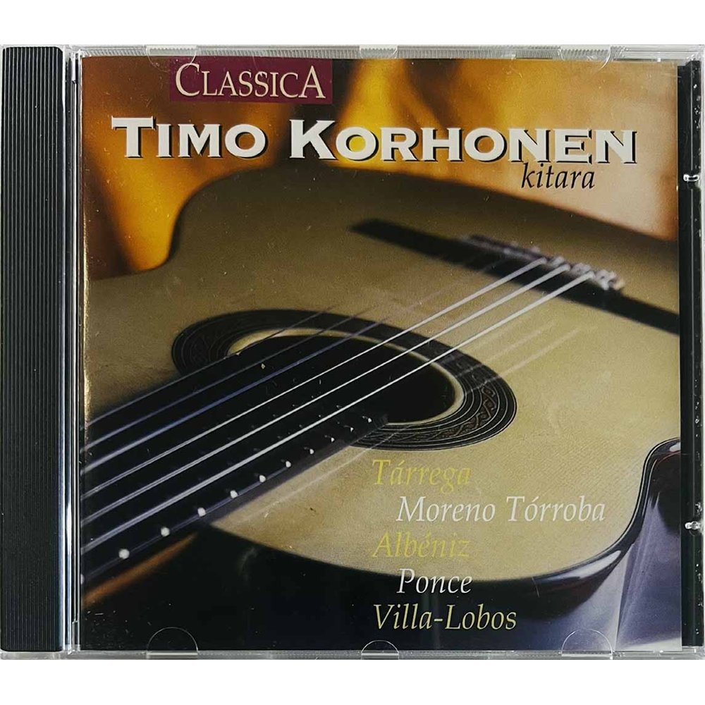 Korhonen Timo, Ponce, Villa-Lobos 1998 CL 4-98 Kitara CD Begagnat